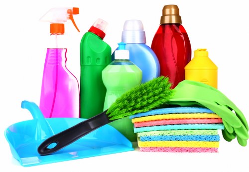 Professional cleaners in Queenspark working in a bright home interior