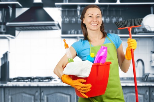 Construction dust removal and final cleaning in Queenspark for a freshly finished property