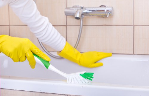 Regular domestic cleaning in Queenspark hallway