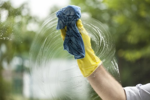 Low-carbon van used for carpet cleaning service