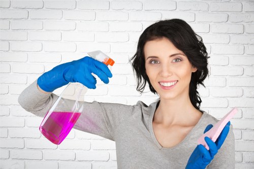 Local carpet cleaners in Queenspark restoring clean indoor flooring